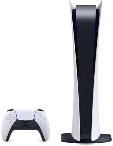 Sony PlayStation 5 Digital Edition 825GB WHITE, Processor type: x86-64- AMD Ryzen Zen 2, Number of cores: 8, RAM memory type: GD