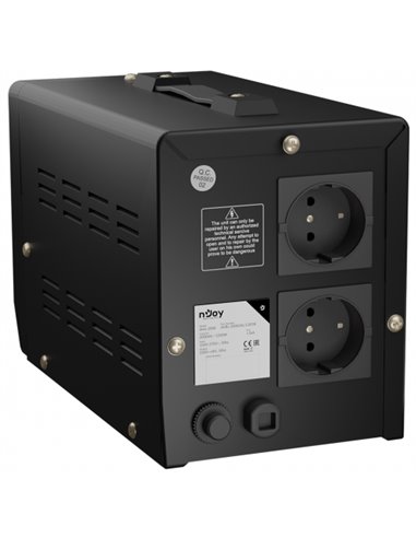 Stabilizator de tensiune nJoy Alvis 2000, 2000VA/1200W, LCD Display