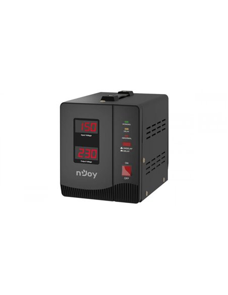 Stabilizator de tensiune nJoy Alvis 2000, 2000VA/1200W, LCD Display