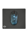 Mouse Trust GXT 783 Izza + mouse pad,