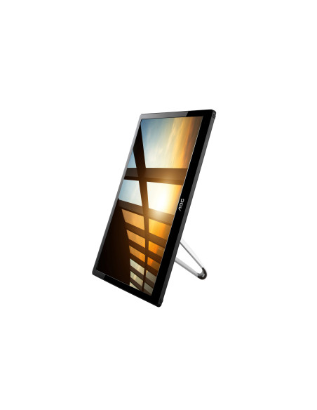 Monitor portabil 15.6" AOC I1659FWUX, FHD 1920*1080, 60 Hz, WLED, IPS, 16 9, 5 ms, 220 cd  mp, 700 1, 160 160, USB, Negru