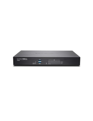 Firewall SonicWall model TZ600, porturi: 8x1-GbE, 1xLAN