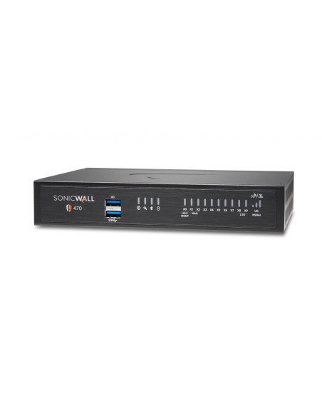 Firewall SonicWall model TZ470 8xGbE 2xUSB 3.0 firewall