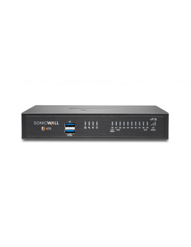 Firewall SonicWall model TZ470 8xGbE 2xUSB 3.0 firewall