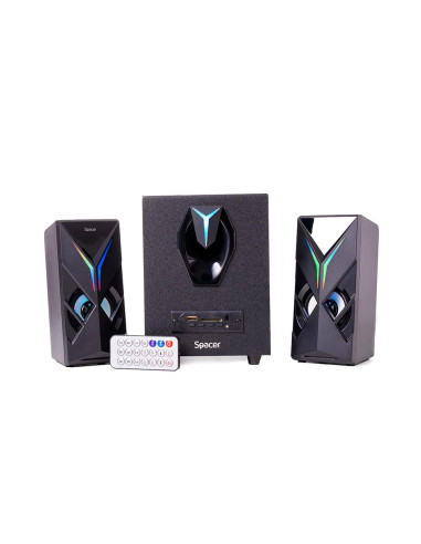 Boxe Spacer Gaming 2.1, 14W RMS ( 2x3W + 8W), bluetooth