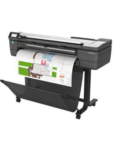 F9A30D,Plotter multifunctional HP Designjet T830 PostScript 36" ePrinter, (Tiparire, copier, scanare) format A1, 4 culori, Rezol
