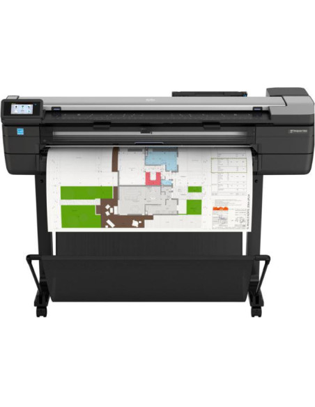 F9A30D,Plotter multifunctional HP Designjet T830 PostScript 36" ePrinter, (Tiparire, copier, scanare) format A1, 4 culori, Rezol