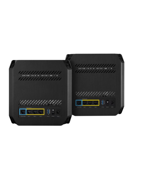 Kit Routere Wireless Asus GT6(B-2-PK)Black, tri-band, WI-FI 6