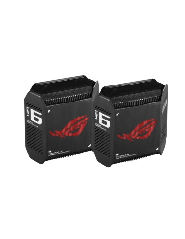 Kit Routere Wireless Asus GT6(B-2-PK)Black, tri-band, WI-FI 6