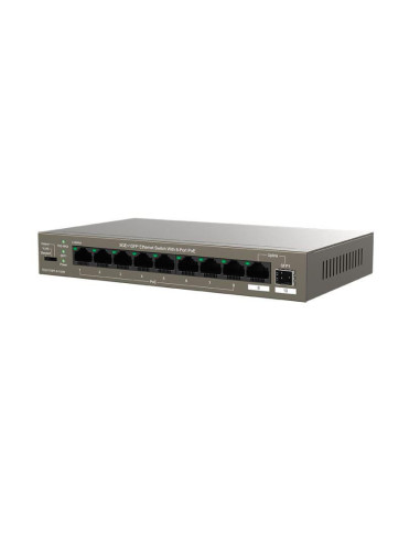 Tenda switch TEG1110PF-8-102W, 9GE+1SFP Ethernet Switch, 8-Port