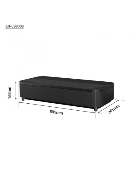 Proiector Epson EH-LS800B, 3LCD, 4.000 lumeni, 4K PRO-UHD