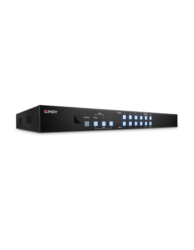 Lindy 4x4 HDMI Matrix Switch with Video Wall Scaling Technical