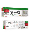 Suport TV plat/curbat de perete cu 2 brate Barkan BM464XL, 13"-
