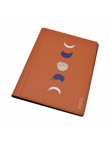 Husa magnetica Onyx Boox Nova Air, Culoare: Portocaliu, Piele