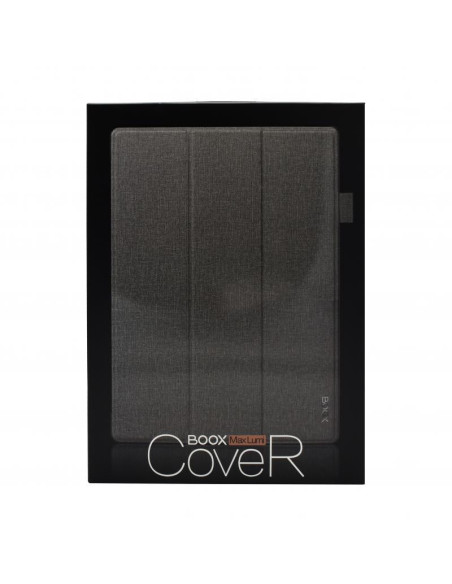 Husa pentru Onyx Boox Max LUMI, Culoare: Gri, Poliuretan, 1 x