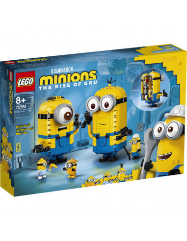 Lego Minions: Figurine Minioni Din Cărămizi 75551,75551