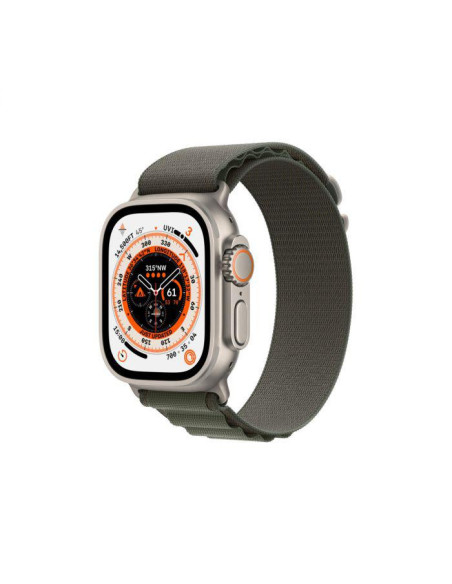 Apple Watch Ultra Cellular, 49mm Titanium Case with Green