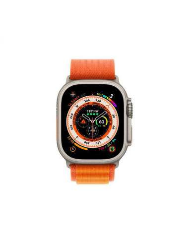 Apple Watch Ultra Cellular, 49mm Titanium Case with Orange