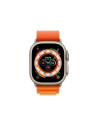 Apple Watch Ultra Cellular, 49mm Titanium Case with Orange