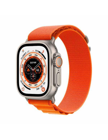 Apple Watch Ultra Cellular, 49mm Titanium Case with Orange
