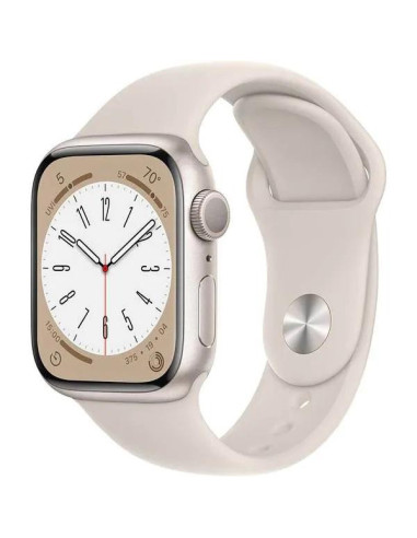 Apple Watch S8 GPS 41mm Starlight Aluminium Case with Starlight
