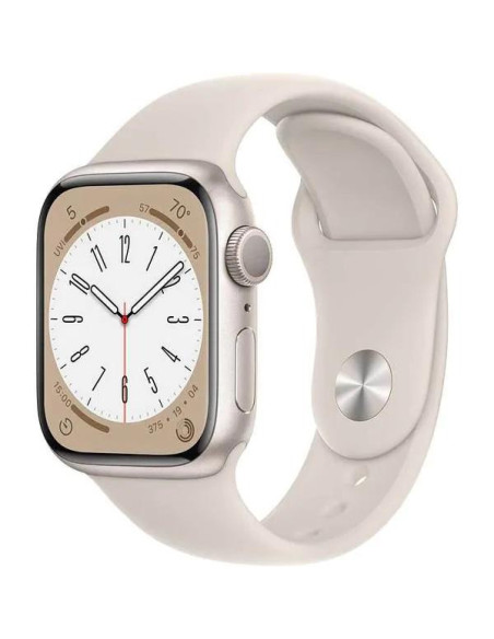 Apple Watch S8 GPS 41mm Starlight Aluminium Case with Starlight