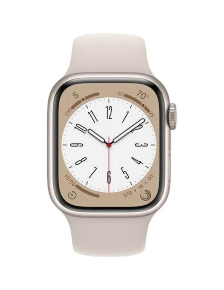 Apple Watch S8 GPS 41mm Starlight Aluminium Case with Starlight