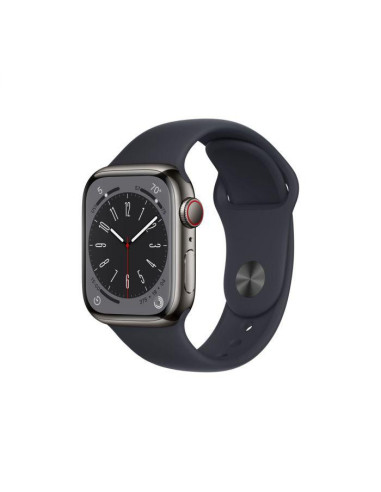 Apple Watch S8 Cellular 45mm Graphite Stainless Steel Case with