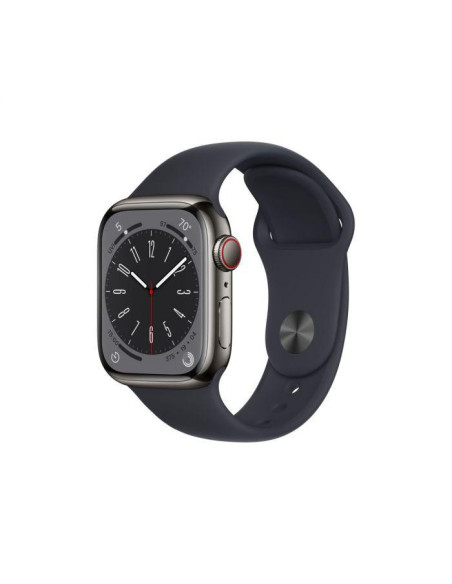 Apple Watch S8 Cellular 45mm Graphite Stainless Steel Case with
