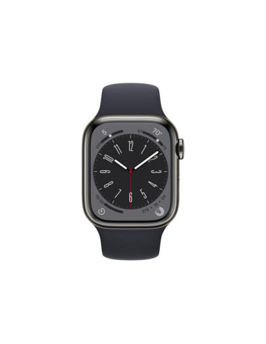 Apple Watch S8 Cellular 45mm Graphite Stainless Steel Case with
