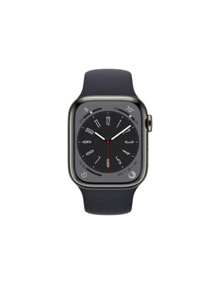 Apple Watch S8 Cellular 45mm Graphite Stainless Steel Case with