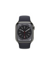 Apple Watch S8 Cellular 45mm Graphite Stainless Steel Case with