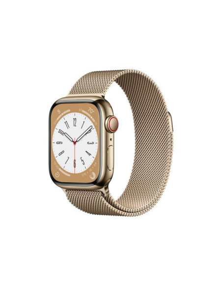 Apple Watch S8 Cellular 45mm Gold Stainless Steel Case with