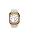 Apple Watch S8 Cellular 45mm Gold Stainless Steel Case with