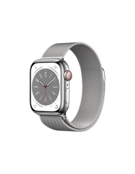Apple Watch S8 Cellular 45mm Silver Stainless Steel Case with