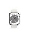Apple Watch S8 Cellular 45mm Silver Stainless Steel Case with