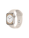 Apple Watch S8 Cellular 45mm Starlight Aluminium Case with