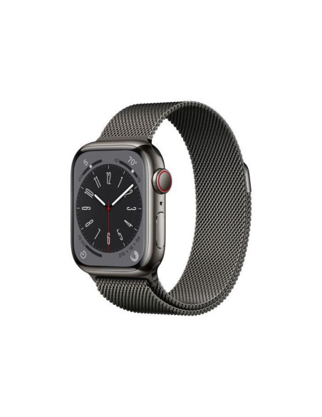 Apple Watch S8 Cellular 41mm Graphite Stainless Steel Case with