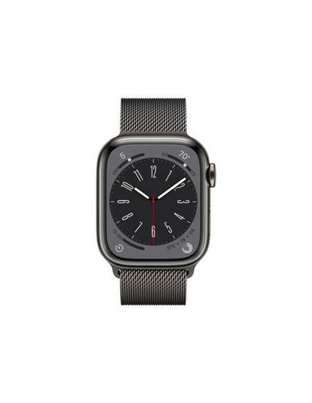 Apple Watch S8 Cellular 41mm Graphite Stainless Steel Case with