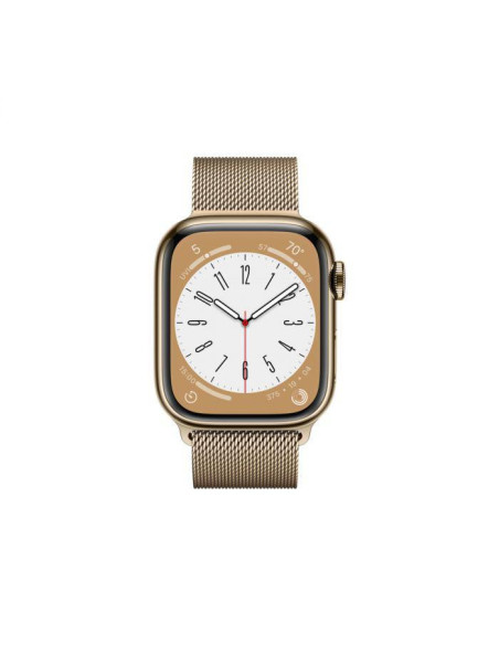 Apple Watch S8 Cellular 41mm Gold Stainless Steel Case with