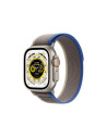 Apple Watch Ultra Cellular, 49mm Titanium Case with Blue/Gray