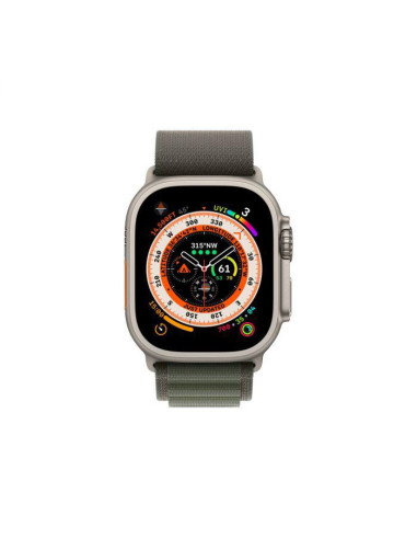 Apple Watch Ultra Cellular, 49mm Titanium Case with Green