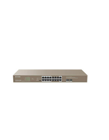 IP-COM switch TEG1118P-16-250W, 16-Port Gigabit Switch