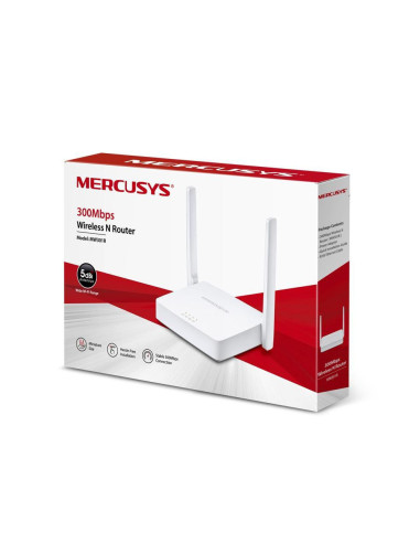 Router Wireless Mercusys N 300 Mbps, MW301R, Standarde