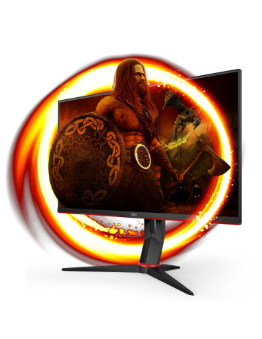 Monitor LED AOC Q27G2U BK, 27inch, WQHD VA, 1ms, 144Hz, negru+