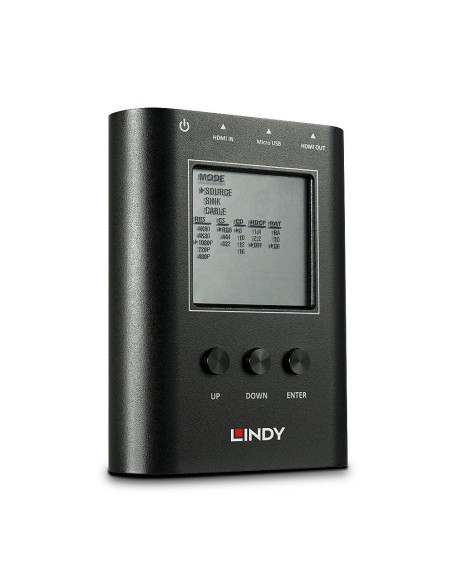 Tester Lindy de semnal HDMI 2.0 de la sursa la display