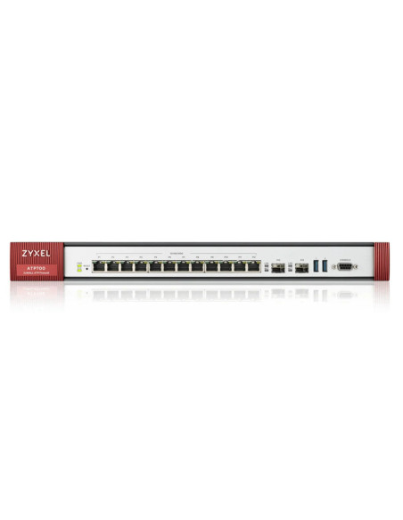 Zyxel ATP HARDWARE FIREWALL 12 Gigabit user-definable ports