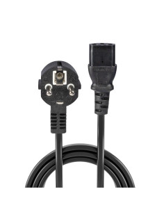 Cablu alimentare schuko Lindy IEC C13, 3m, negru Description