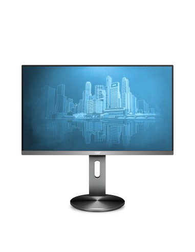 Monitor 23.8" AOC I2490PXQU BT, FHD 1920*1080, 60 Hz, WLED, IPS, 16 9, 4 ms, 1000 1, 250 cd mp, 178 178, Flicker-free, Low blue