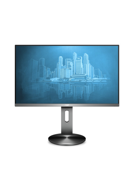 Monitor 23.8" AOC I2490PXQU BT, FHD 1920*1080, 60 Hz, WLED, IPS, 16 9, 4 ms, 1000 1, 250 cd mp, 178 178, Flicker-free, Low blue